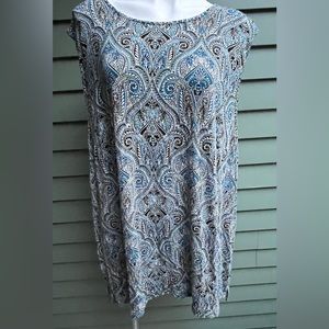 Lovely JJill Wearever Collection Tunic Top